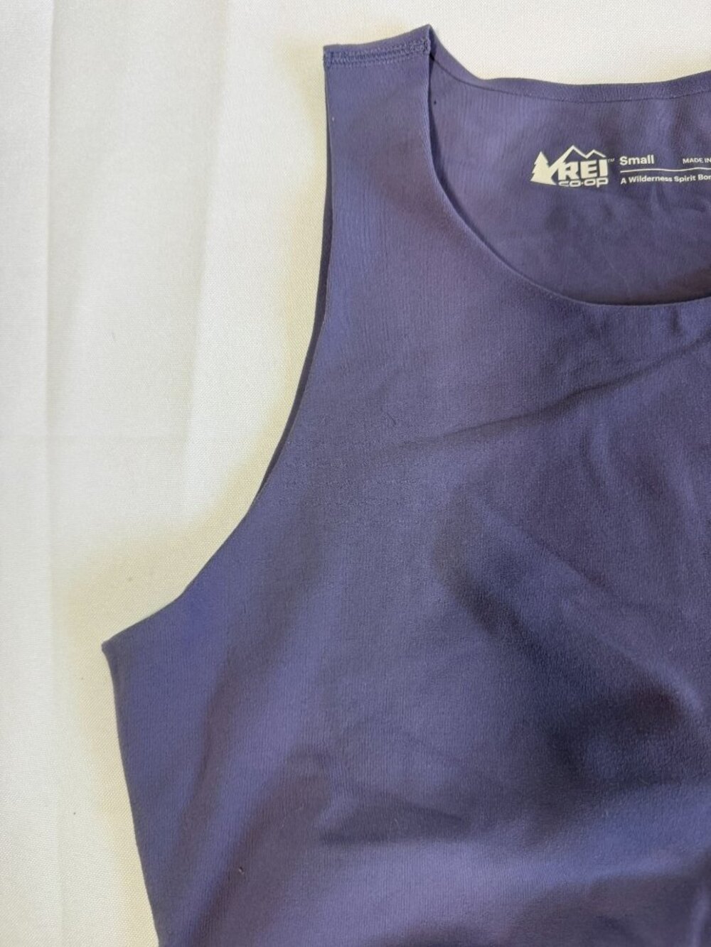 REI Co-op Womens Purple Take Your Time Sports Bra Sz Small Low Inpact Athleisure - Picture 4 of 9